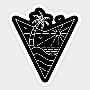 Beach Vibes 1 Sticker